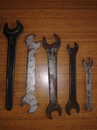 Set 8 Chiavi Inglesi Doppie Vintage