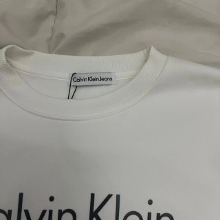 Sudadera Calvin Klein Blanca