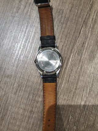 Reloj HYUNX Cuarzo Correa Negra y Plata