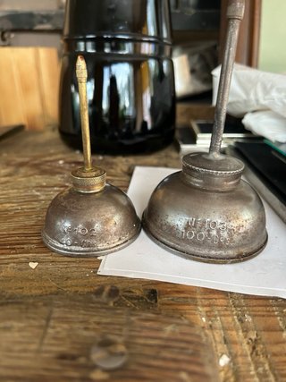 Aceiteras vintage (2 unidades)