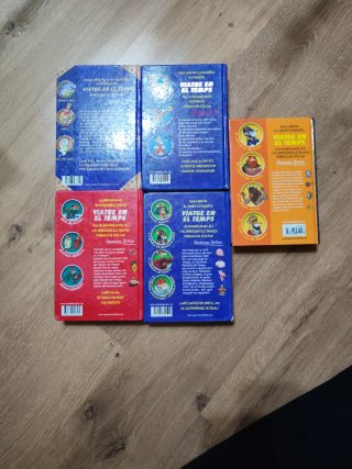 Viatge en el temps núm 1 al 5