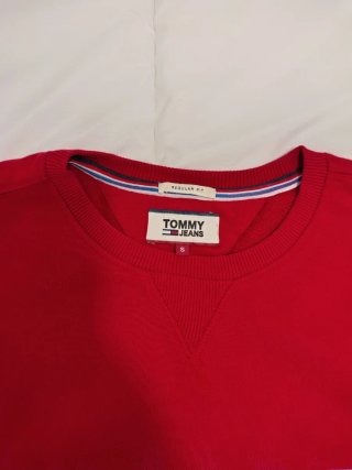 Sudadera Tommy Jeans Roja