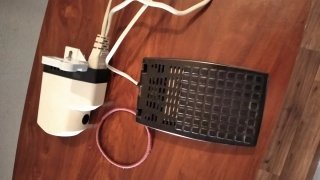 Motor máquina de coser  con pedal y goma