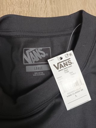 Camiseta Vans Negra Talla L