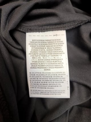 Camiseta Vans Negra Talla L