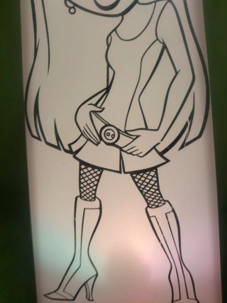 Lampada Bratz Piramidale Vintage