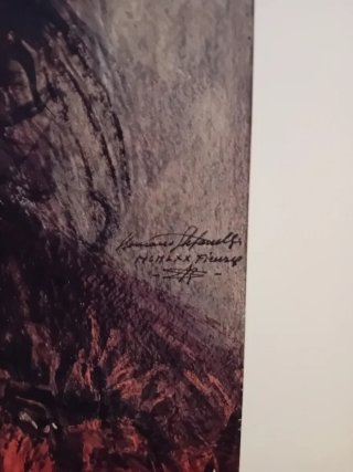 Romano Stefanelli-Litografia Firmata- 65x49