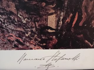 Romano Stefanelli-Litografia Firmata- 65x49
