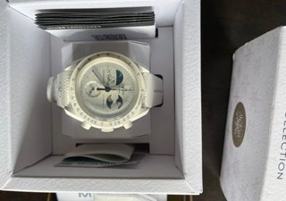 Omega x Swatch Moonshine Gold