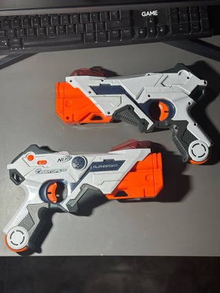 Pistolas Nerf Alpha Point