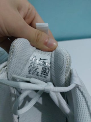Nike Air Uptempo Argento/Bianco
