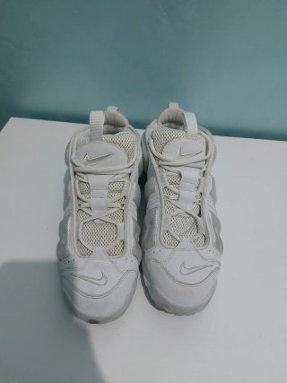 Nike Air Uptempo Argento/Bianco