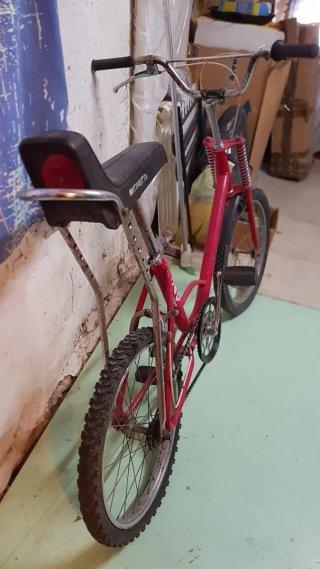 Bicicleta GAC Motoreta Roja