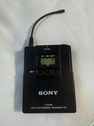 Micro Sony Inalámbrico UHF Receptor