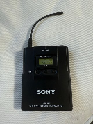 Micro Sony Inalámbrico UHF Receptor