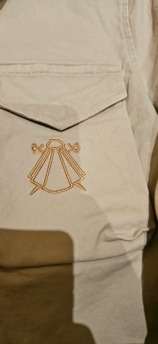 Chaqueta El Capote Sahariana Beige Talla S