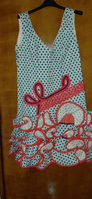 Traje de gitana con volantes