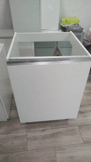 Cajón extraíble cocina metálico
