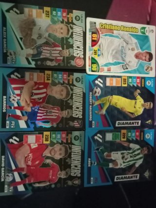 18 Cartas Fútbol 2023-24 y 1 de 2017-18