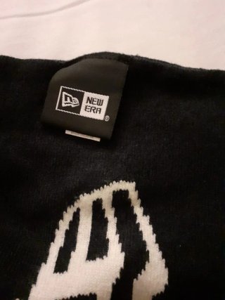 Sciarpa New Era Lana Nera e Bianca