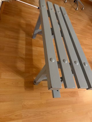 Banco de vestuario madera