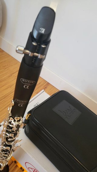 Clarinete Bb Backun Alpha 17 llaves plateadas
