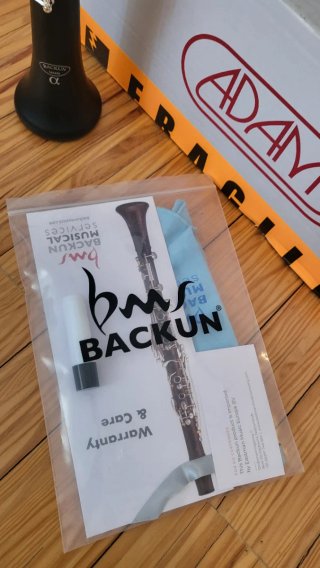Clarinete Bb Backun Alpha 17 llaves plateadas