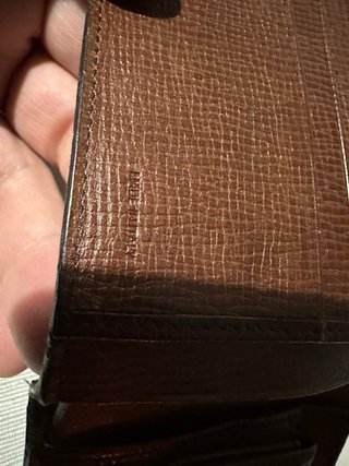 Portafoglio Fendi Uomo Marrone