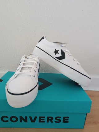 Zapatillas Converse Blancas Plataforma para mujer