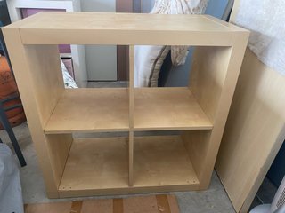Estantería modular madera Ikea