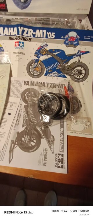 Tamiya Moto Scala 1:12 - Honda NSR 500