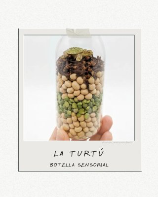 Botella Sensorial Artesanal La Turtú