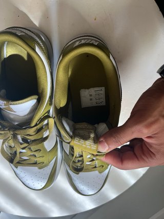 Nike Dunk Low Verde Oliva Blanco