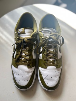 Nike Dunk Low Verde Oliva Blanco