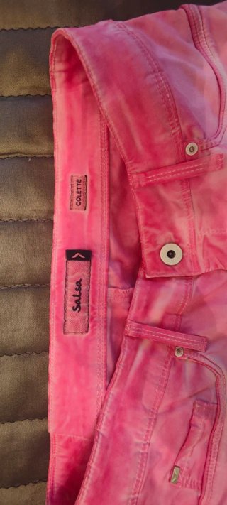 Pantalón Salsa Rosa Degradado Talla 36.