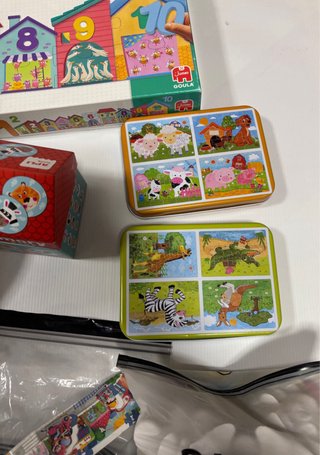 Lote Puzzles Niños