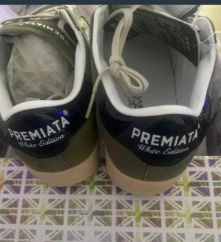 Puma Playeras Talla 42 Verde y Blanco