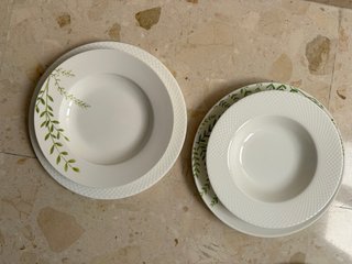 Vajilla completa moderna combinable (8 pers.)