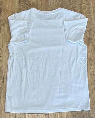 Camiseta Calvin Klein Performance Blanca Clásica