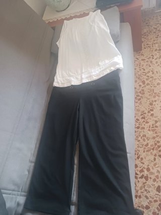 Zara Vaqueros Azules Desgastados