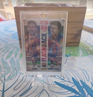 Carta Flashback Messi & Lamine Yamal