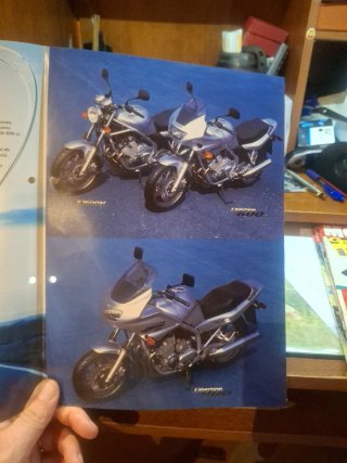 Catálogo Yamaha XJ900S Diversion Original