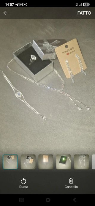 Set Bijoux Argento