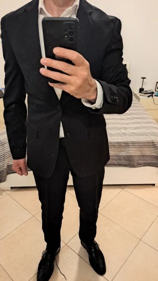 Abito OVS Uomo Taglia 46 Nero