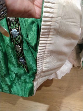 Traje Fallera Labradora Infantil Verde