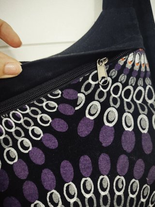 Mochila artesanal multicolor
