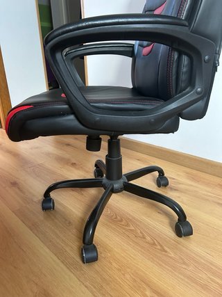 Silla Gamer Negra y Roja