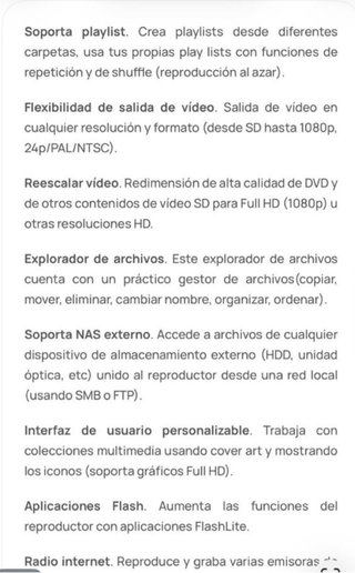 Reproductor DUNE HD BASE 3D