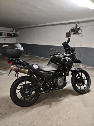 BMW GS 650 Adventure Negra
