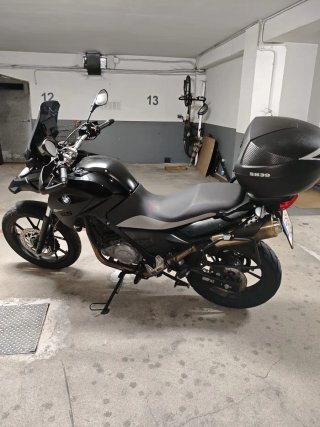 BMW GS 650 Adventure Negra